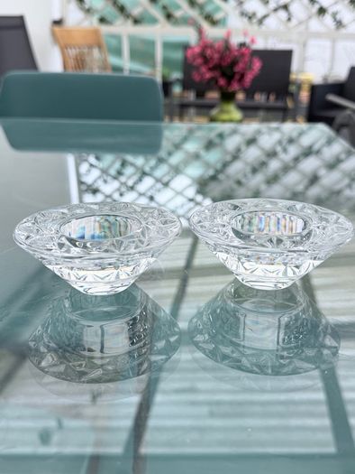 waterford  crystal candle holder