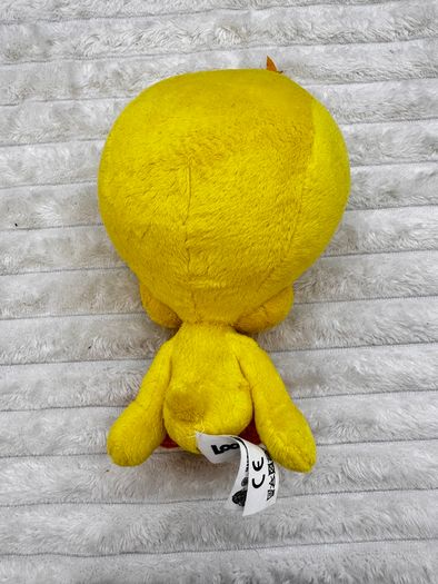 Warner Brothers Looney Tunes Tweety Pie Plush Soft Toy 2014 Loose Head  approx. 22 cm. Used Please see photos