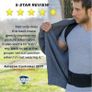 Back Brace Posture Corrector - Best Fully Adjustable Support Brace Mens Women Ladies Image 5