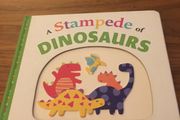 Dinosaur opposites book