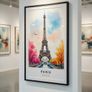 Paris Wall Art Print, Travel Art Poster Image 8
