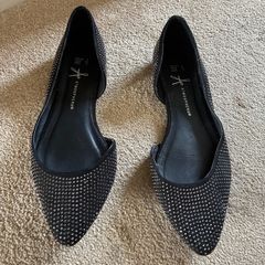 Sparkly ballet flats