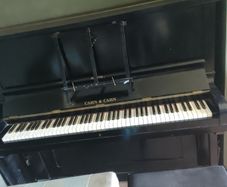 upright Piano with Stool