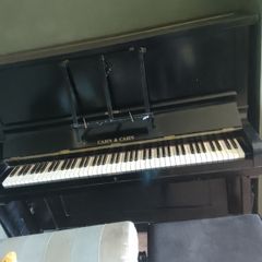 upright Piano with Stool