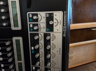 Allen and Heath GLD 112 Chrome edition and 24/12 CAT5 Stagebox