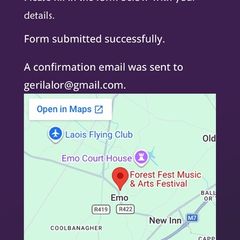 concert ticket Forest Fest Friday, July 24th