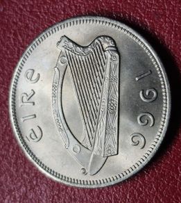 Ireland 1966 Fantastic Florin Coin