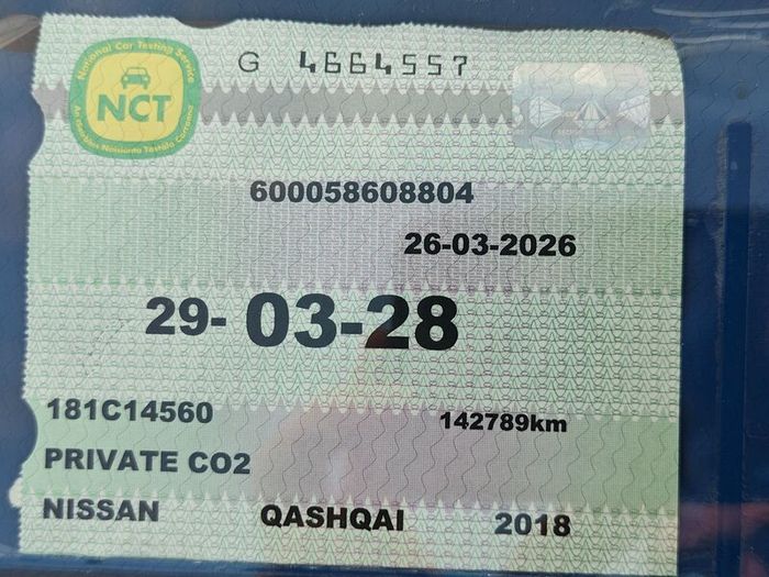 2018 Nissan Qashqai Tekna - NCT 2028
