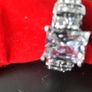 10KT White Gold Filled Ring Image 2