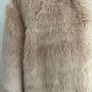 jacket Zara fur jacket size large edge to edge style Image 4