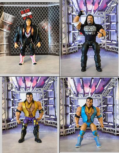 WWE Superstars rare wrestling figures