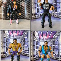 WWE Superstars rare wrestling figures