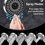 NEW SALE | Shower Head, High Pressure 5 Modes Filter Shower Head, Universal Hard Water Softener Shower Head with Extra Replaceable Accessories Image 2