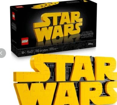 75407 LEGO Brick-Built Star Wars Logo
