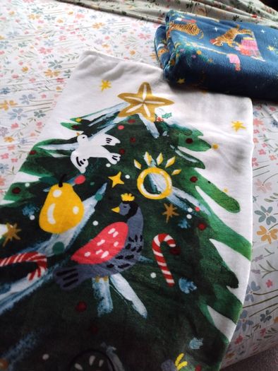 Catherine Lansfield Christmas Winter Fleece Throws