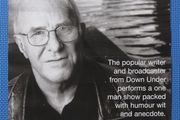 Promotional Poster For An Audience With Clive James