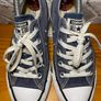 Converse All Star Ladies Navy Canvas Lo Top Trainers UK4 EUR36.5 Image 5