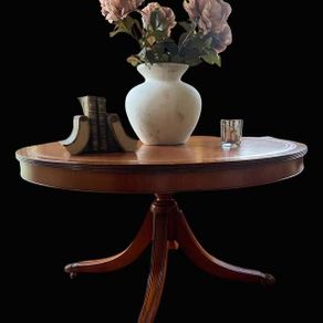 Antique drum table