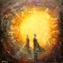 Time Machine - Re Love - Abstract Acrylic Figurative Art On Canvas Image 4