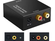 main image for ad New Coaxial Toslink Analog Audio RCA Converter Adapter PSU &amp; Power Adapter #1068