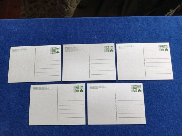 1990 St. Patrick's Day Cards