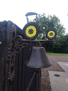 tractor cast iron bell