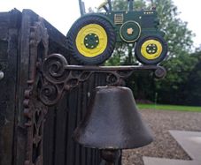 tractor cast iron bell