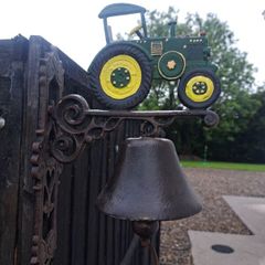 tractor cast iron bell
