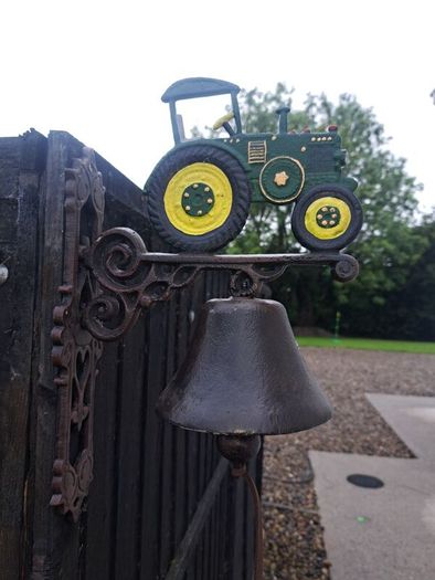 tractor cast iron bell
