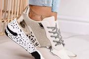 Golden sneakers ( women )