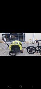 Dog stroller and bike trailer