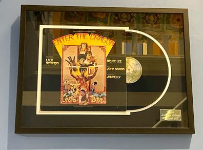 Framed Classic Vinyl (Queen, Enter the Dragon, Bob Dylan & more)