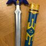 Legend Of Zelda Link Sword, Cartoon, Blue, One Size Image 2