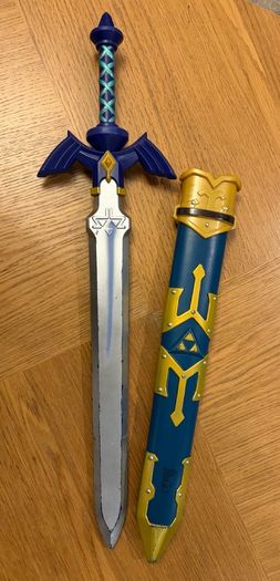 Legend Of Zelda Link Sword, Cartoon, Blue, One Size