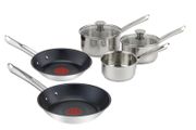 Tefal 5 Piece Pots and Pan Set