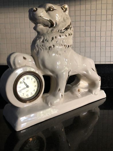 Vintage German deco clock
