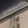 0.54ct lab grown diamond hoop earrings Image 5