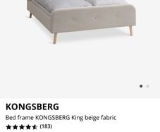 Kingsize Bed and Mattress