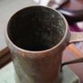 Antique Victorian Brass / Bell Metal Quart Measure Tankard Image 2