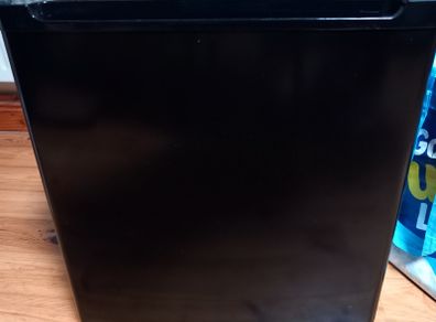 Black table top fridge