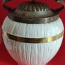 Rare Antique Foley China Biscuit Barrel With Bow - Pre 1900s Image 4