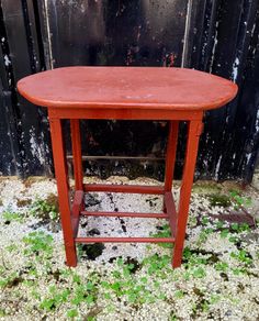Antique irish primitive vernacular side table