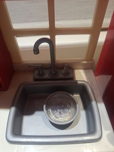 Our generation kitchen and fridge