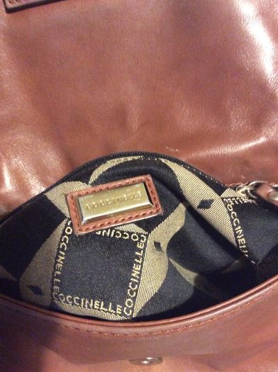 Coccinelle Tan Leather Shoulder - Crossbody Bag