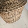 Wicker Laundry Basket Image 2