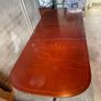 Mahogany extendable dining table Image 3