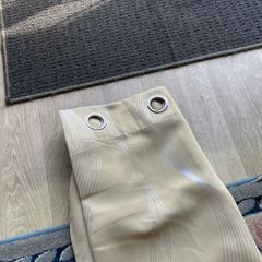 Pair of full length curtains