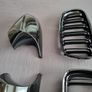 BMW 3 Series E90 E91 Lci Kidney Grilles & Mirror Covers Set Brand New Image 7
