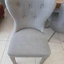 3 Grey Dining chairs Image 2