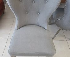 3 Grey Dining chairs